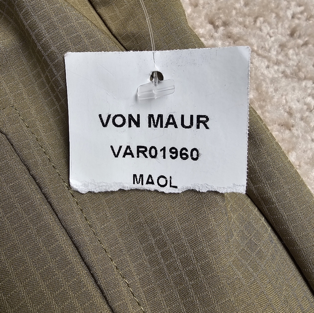 NWT Varley Martini Olive Green Office Tacoma Straight Pleat Pant Large - Picture 5 of 11